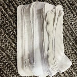 10 cotton cloth diaper inserts